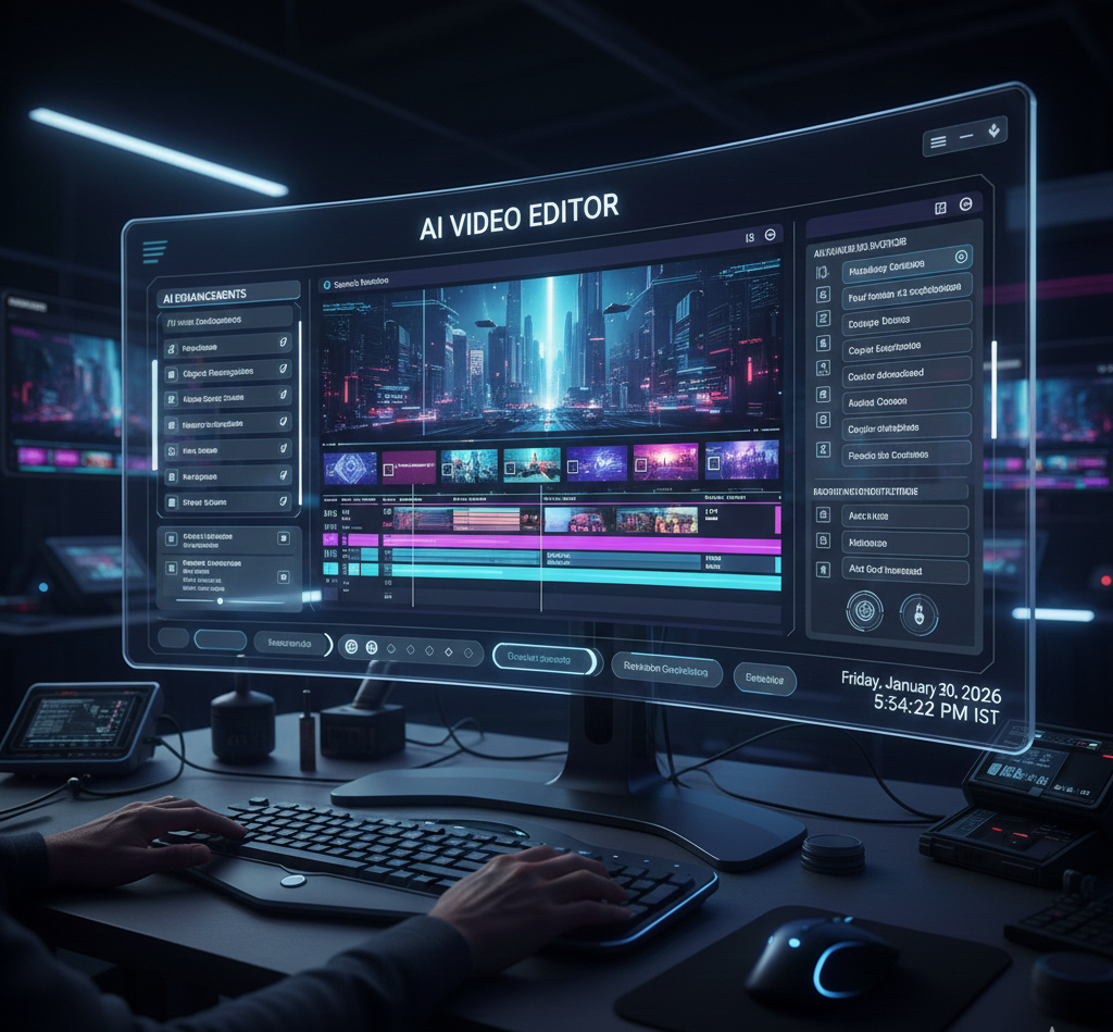 AI Video creation and editing software