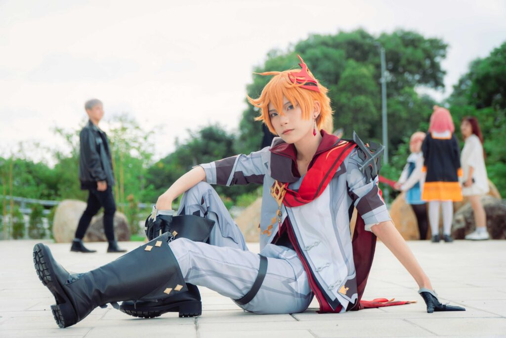 Example of simple 2D animation characters created