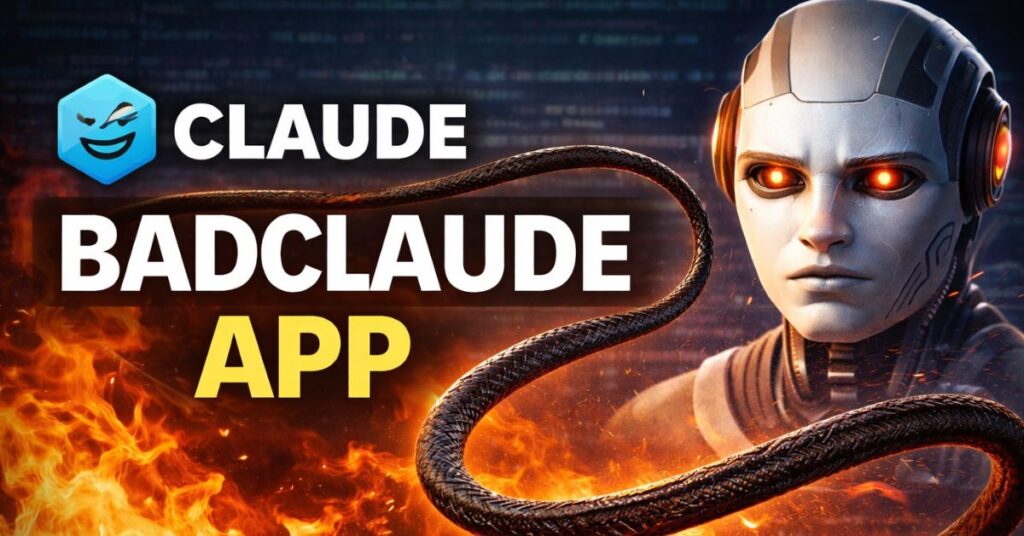 Badclaude app is whipping Claude AI to code faster.