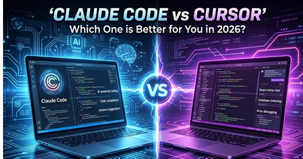 Claude Code vs Cursor comparison 2026 - which AI coding tool is better